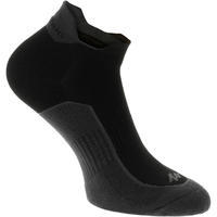 Country walking socks - NH500 Low - X2 pairs - black