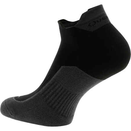 NH500 Country Walking Socks Low x 2 Pairs - Black