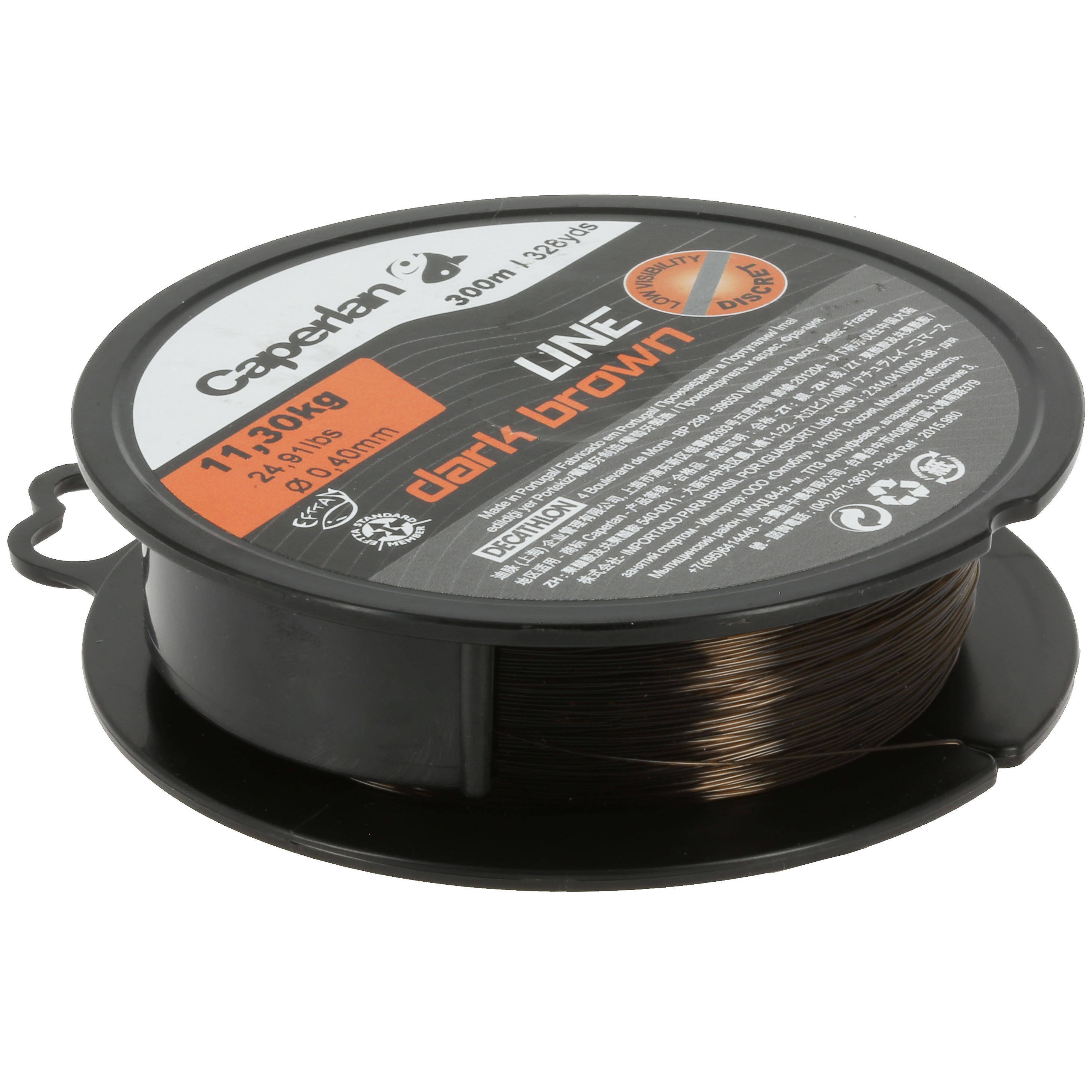 Fishing Line Monofilament 300M - Dark Brown -  5