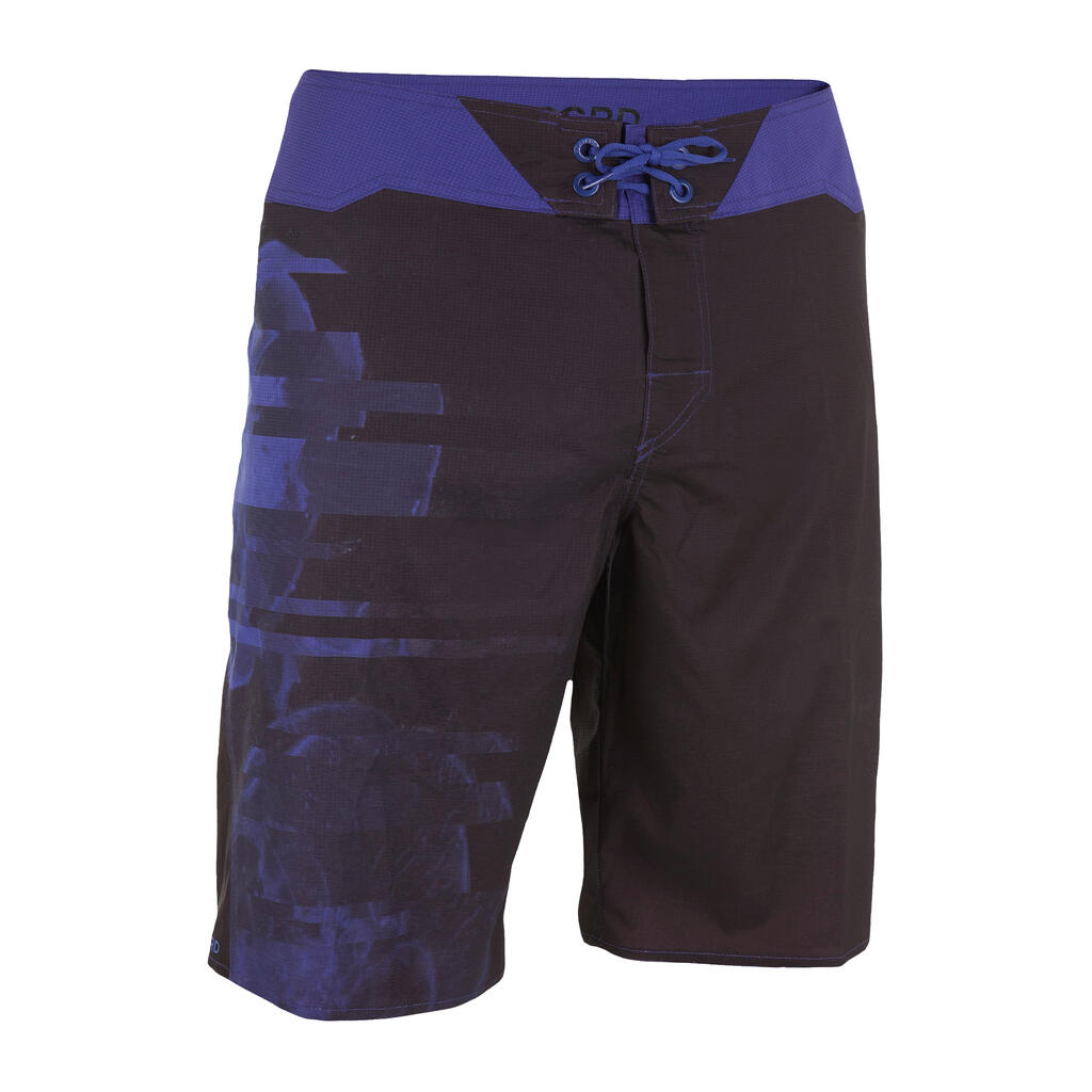 Lafitenia men’s long Boreal blue boardshorts