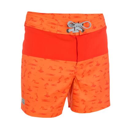 Short de bain court homme Guethary Icons rouge