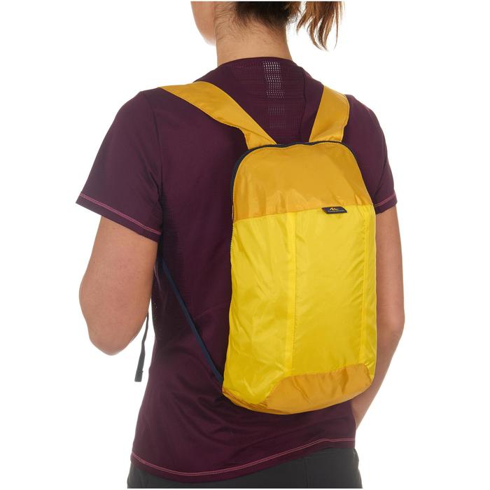 Mochila auxiliar ultra compacta 10 litros azul Quechua Decathlon