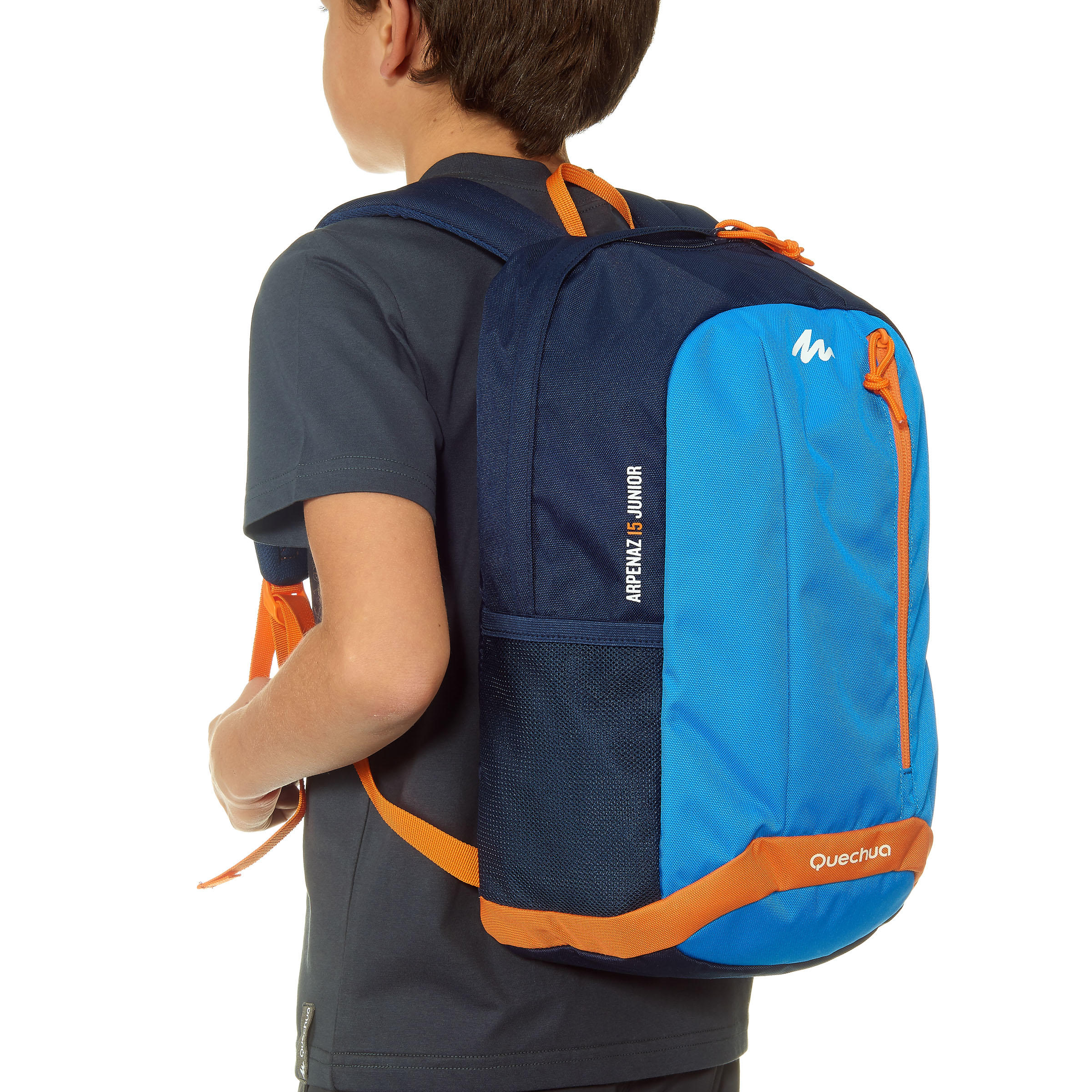 Kids’ Hiking rucksack MH500 15 Litres blue 2/18