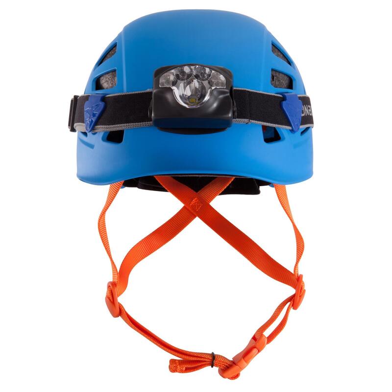 Helm voor klimmen en alpinisme Rock blauw