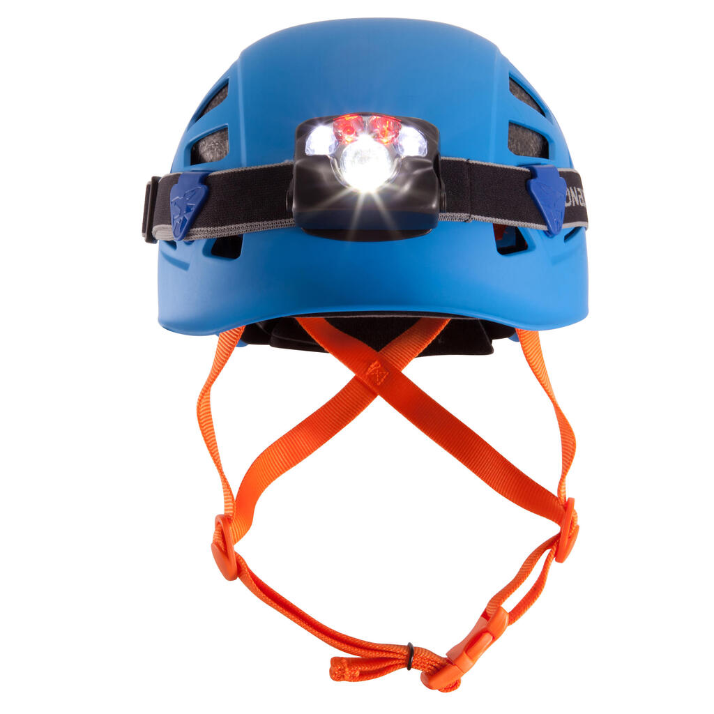 Casco de escalada y alpinismo - gris Rock