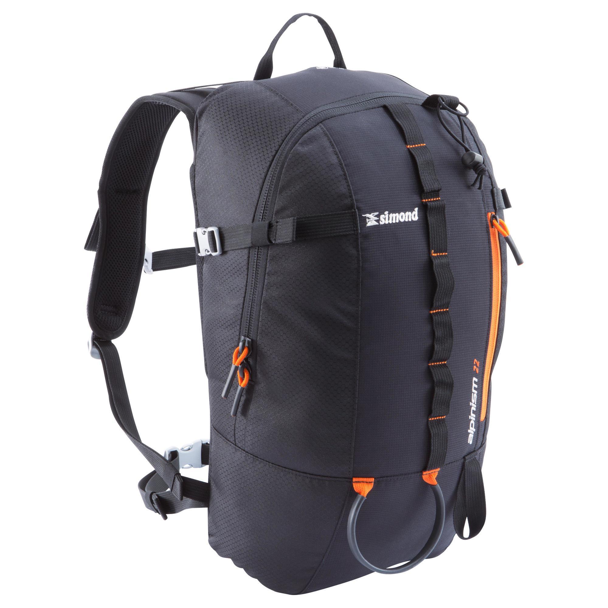 SAC A DOS ALPINISM 22 NOIR | Simond