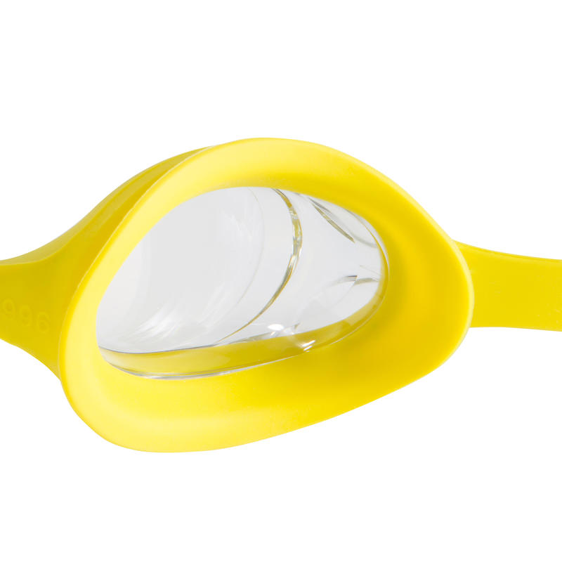 LIGHT SWIMMING GOGGLES YELLOW Decathlon