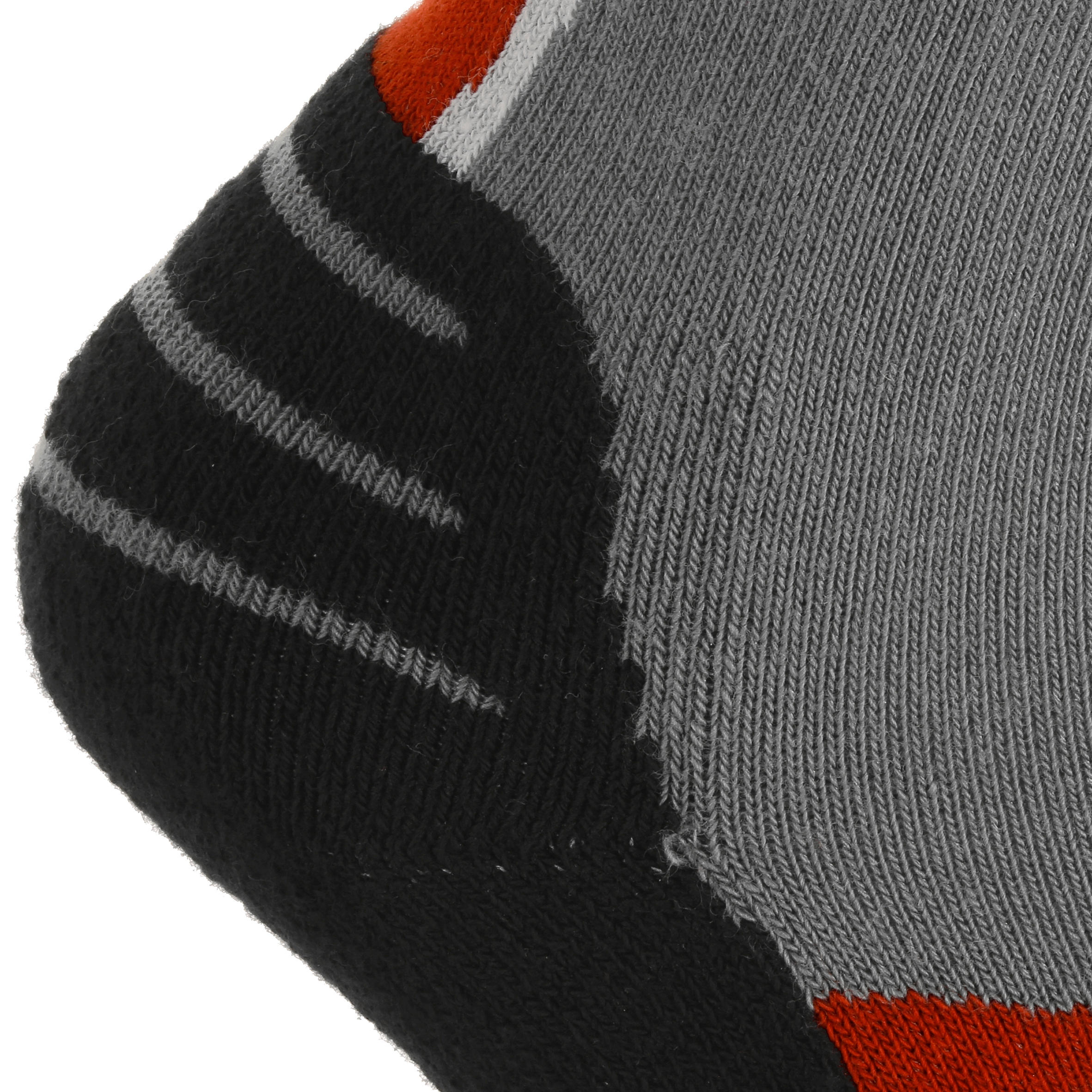 2 pairs of children’s high length mountain hiking crossocks - Red 6/7