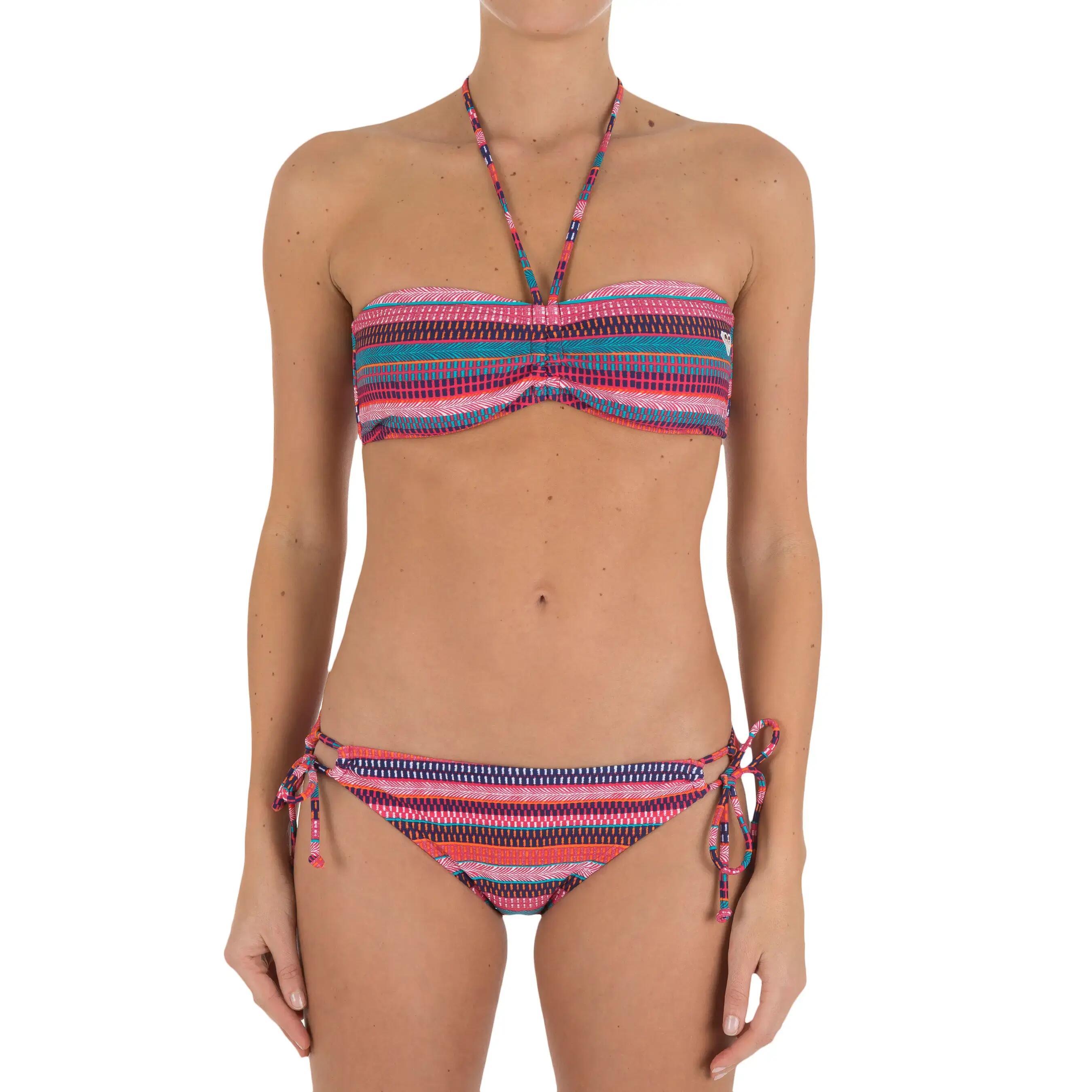 Roxy Boho Women'S Classic Shape Bikini Bottoms - Red 9/9