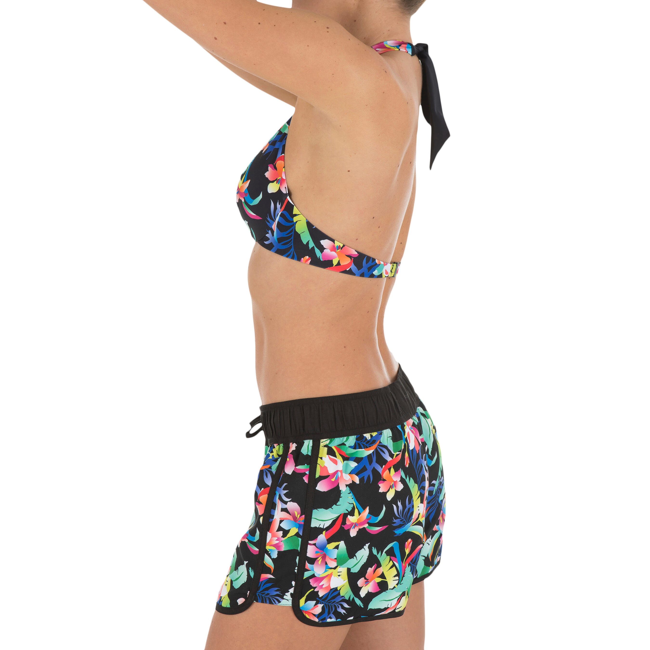 Tini Nairobi Women's Boardshorts With Drawstring And Elasticated Waistband 12/15