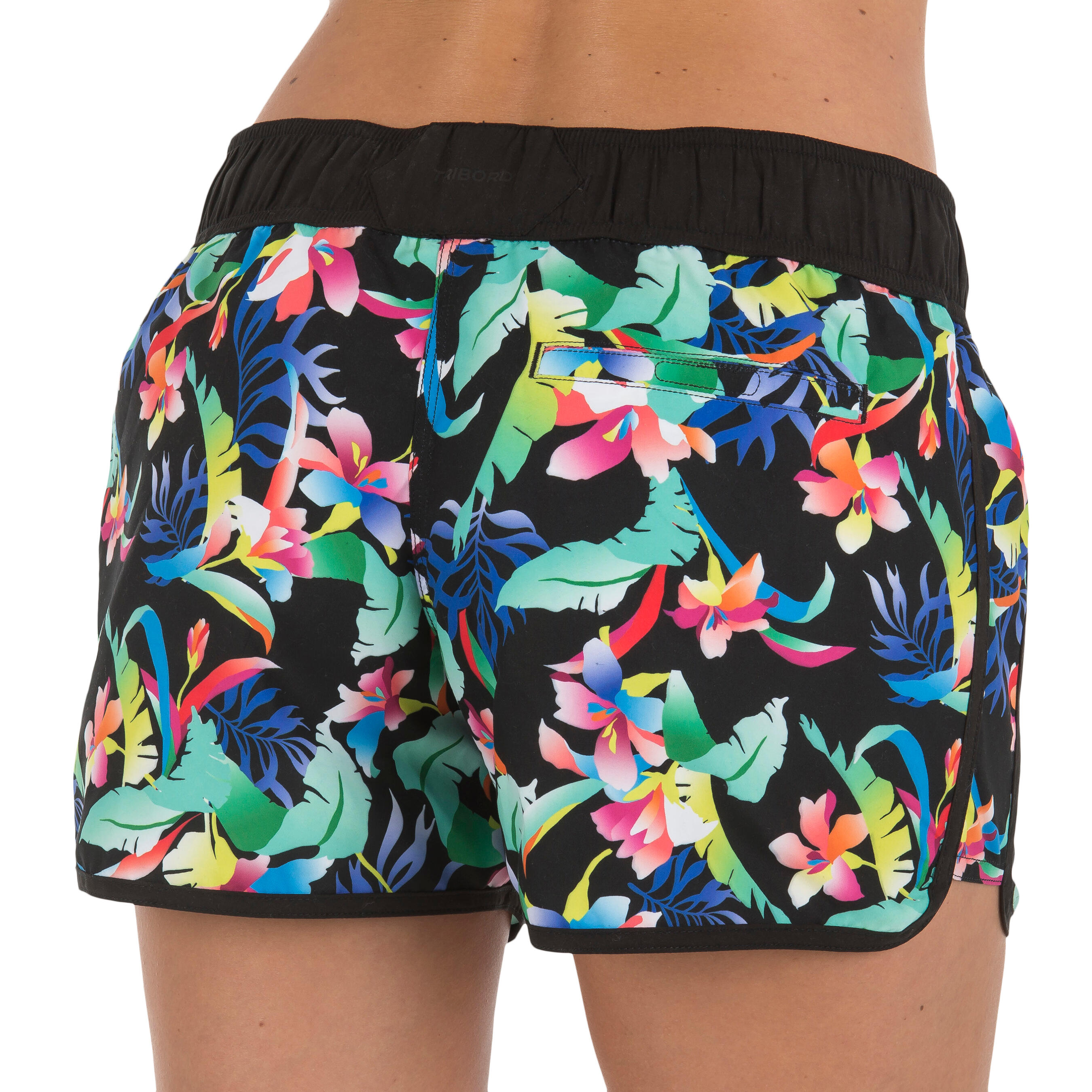 Tini Nairobi Women's Boardshorts With Drawstring And Elasticated Waistband 3/15