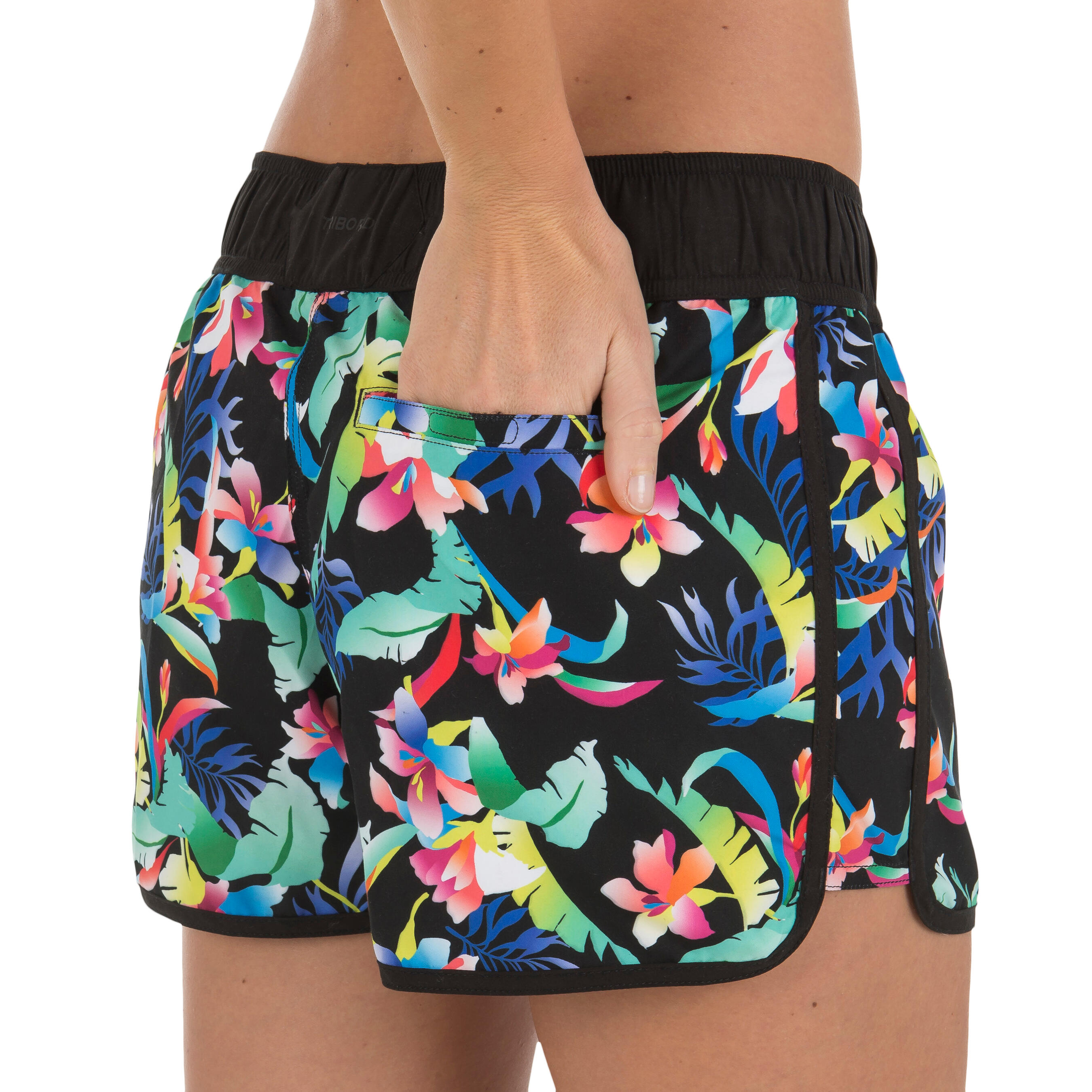 Tini Nairobi Women's Boardshorts With Drawstring And Elasticated Waistband 9/15