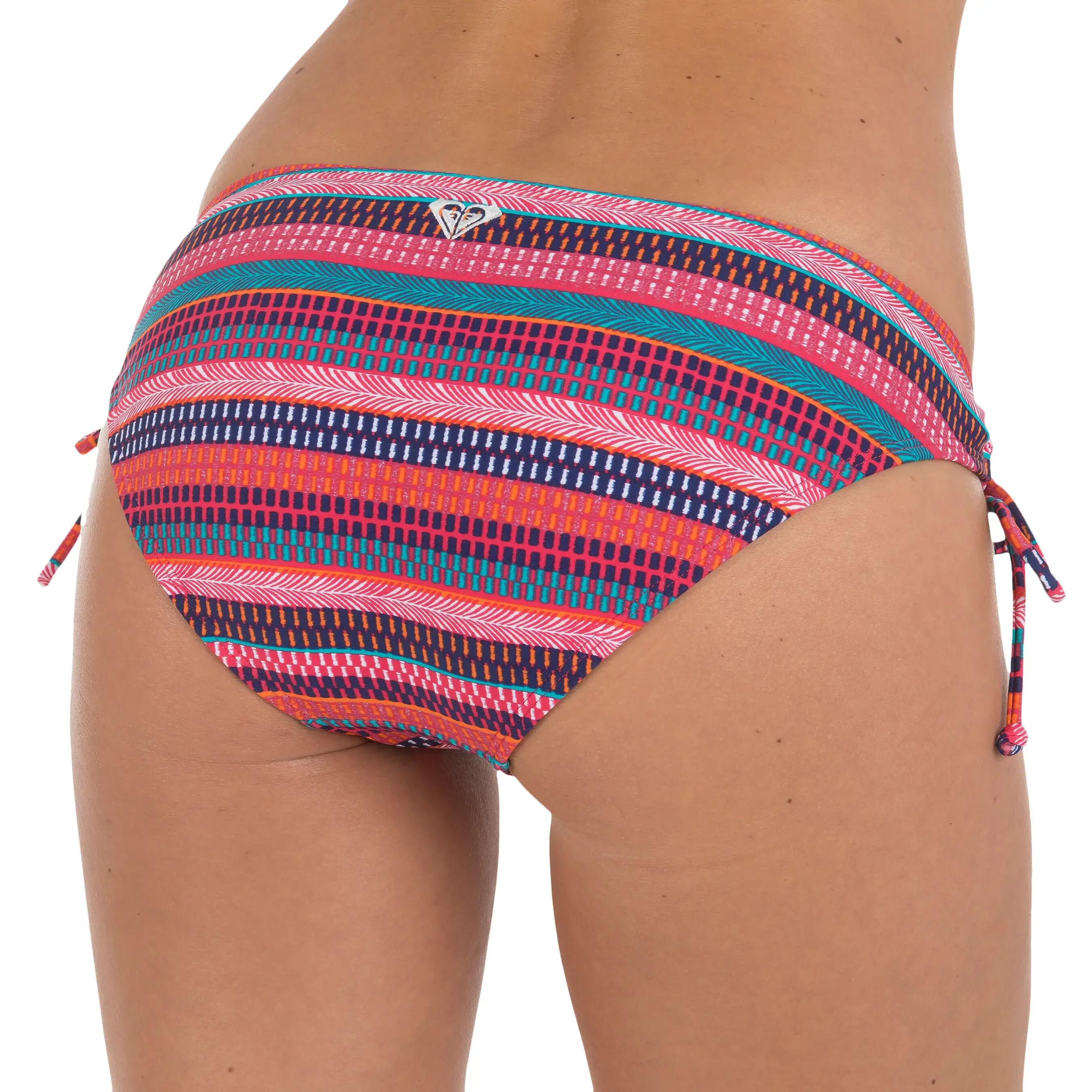 Roxy Boho Women'S Classic Shape Bikini Bottoms - Red 3/9