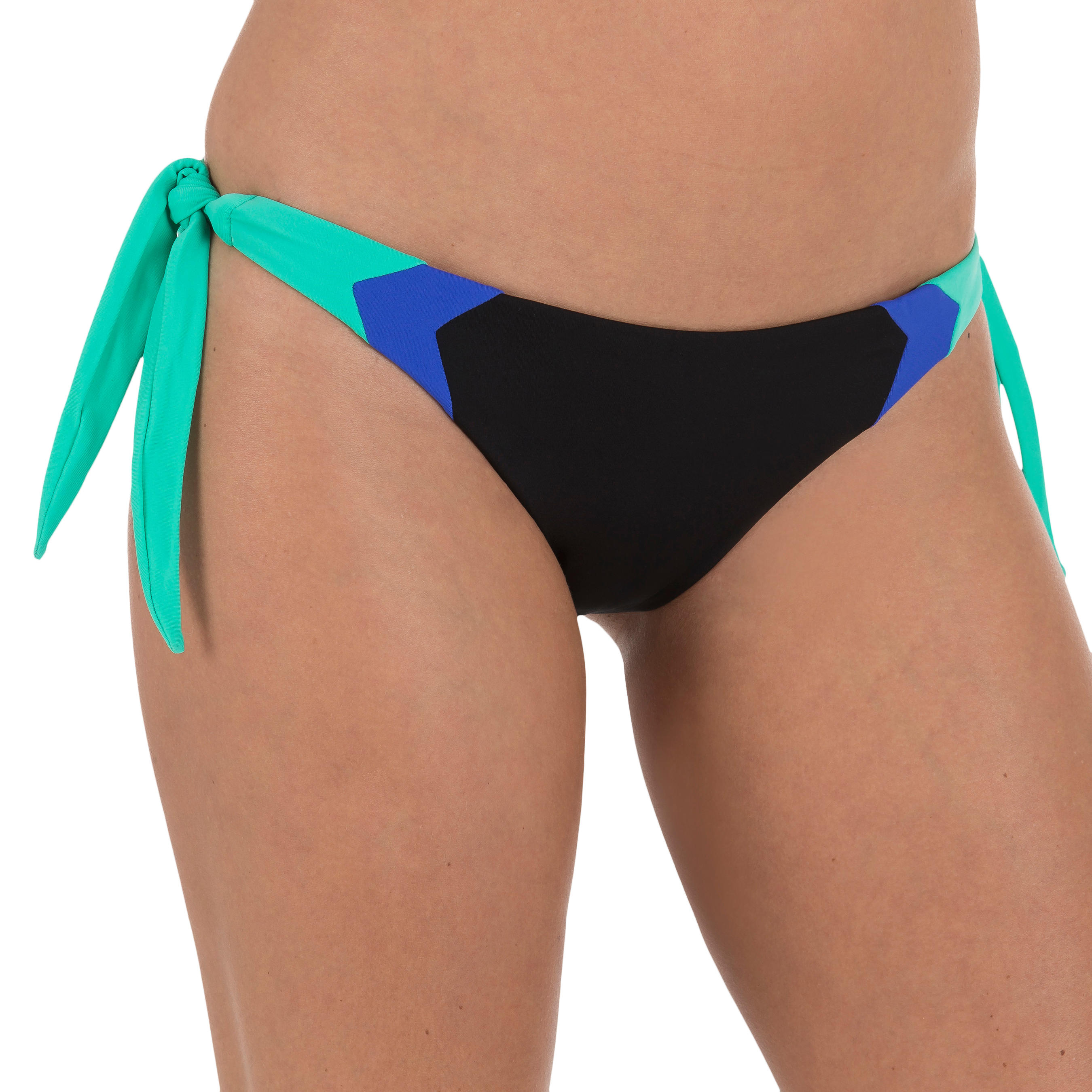 TRIBORD Sabi Colour Block Knotted Briefs Ultra-High-Cut Women’s Bikini Bottoms