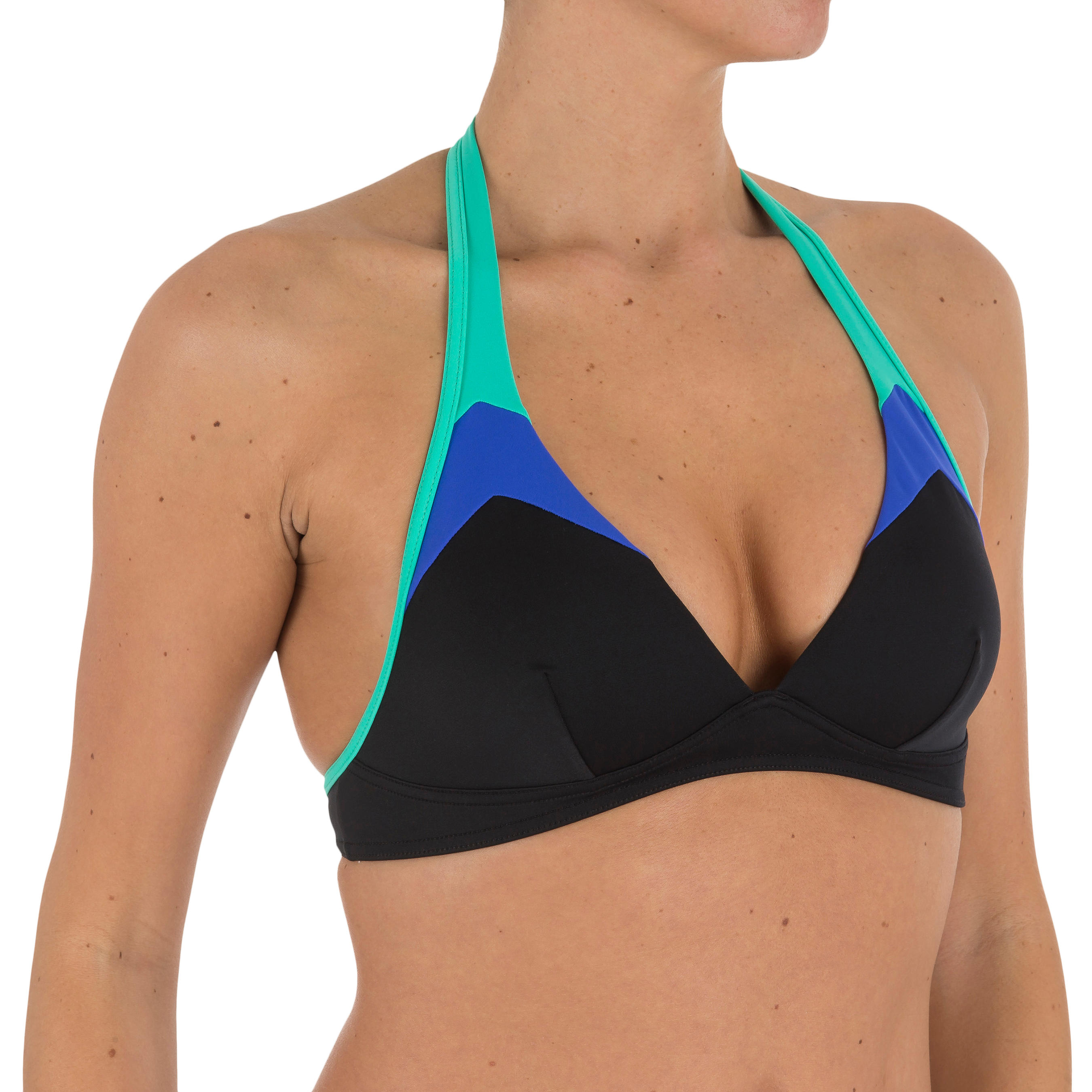 Bahia Colourb Women'S Halterneck Swimsuit Top With Underband 1/13