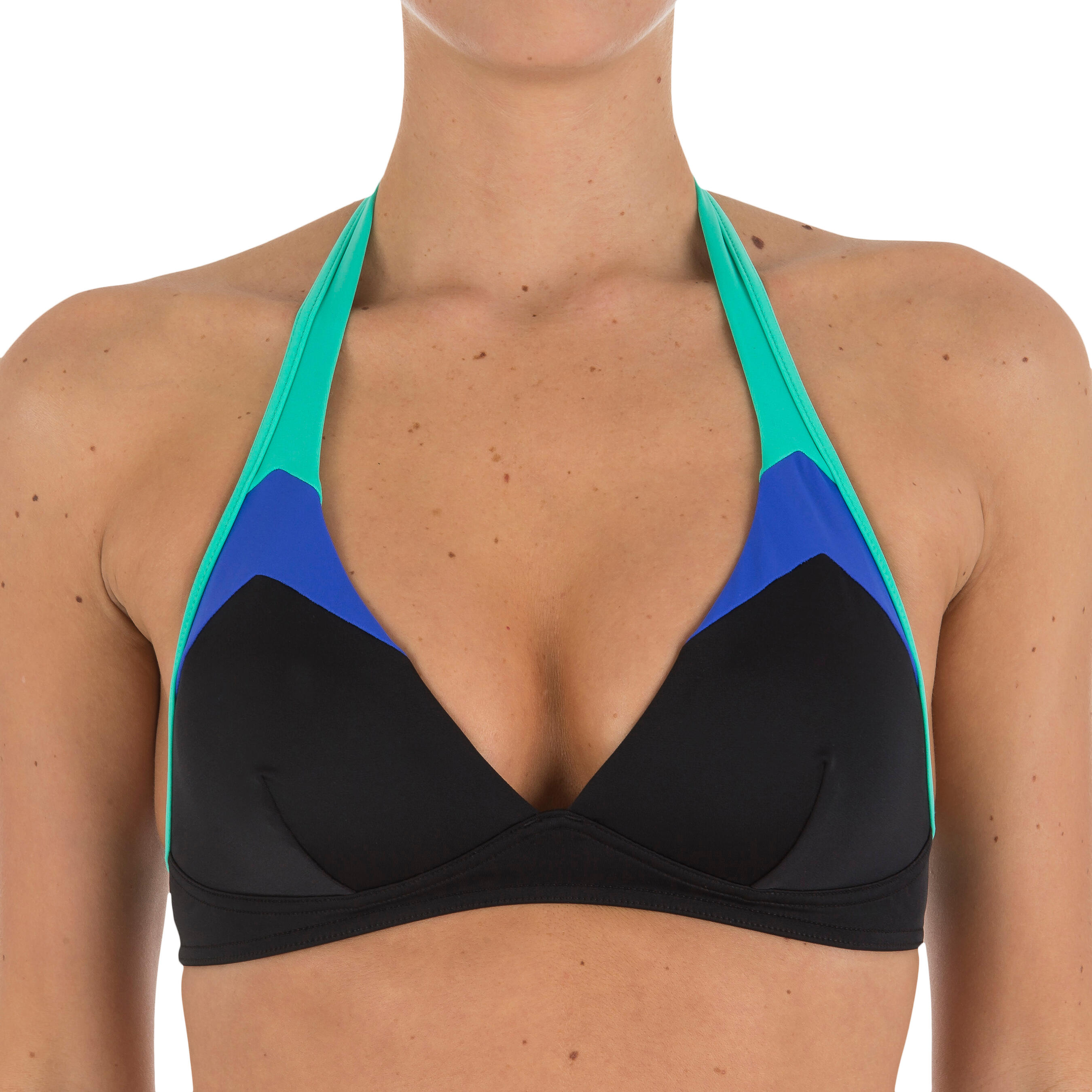 Bahia Colourb Women'S Halterneck Swimsuit Top With Underband 5/13