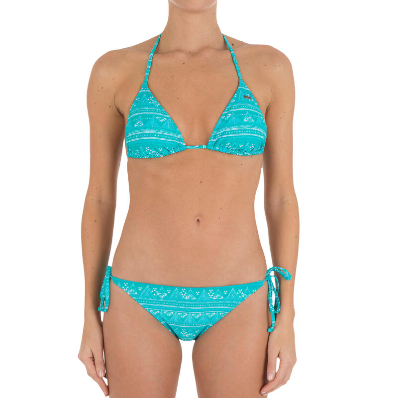 Haut de maillot de bain femme Triangle ROXY GEO jade avec coques amovibles