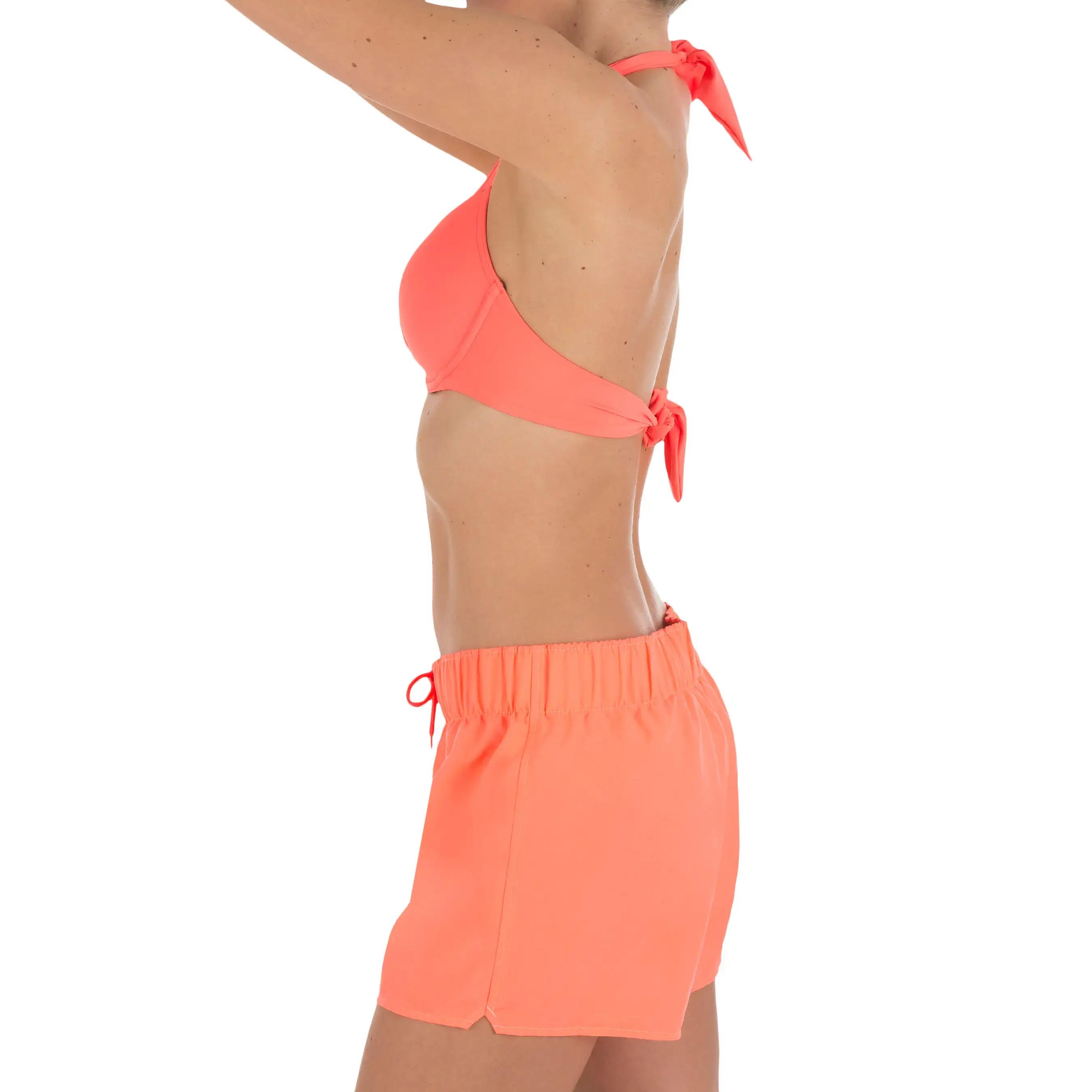 Tana Women's Boardshorts with Elasticated Waistband - Granatina Neon 12/15
