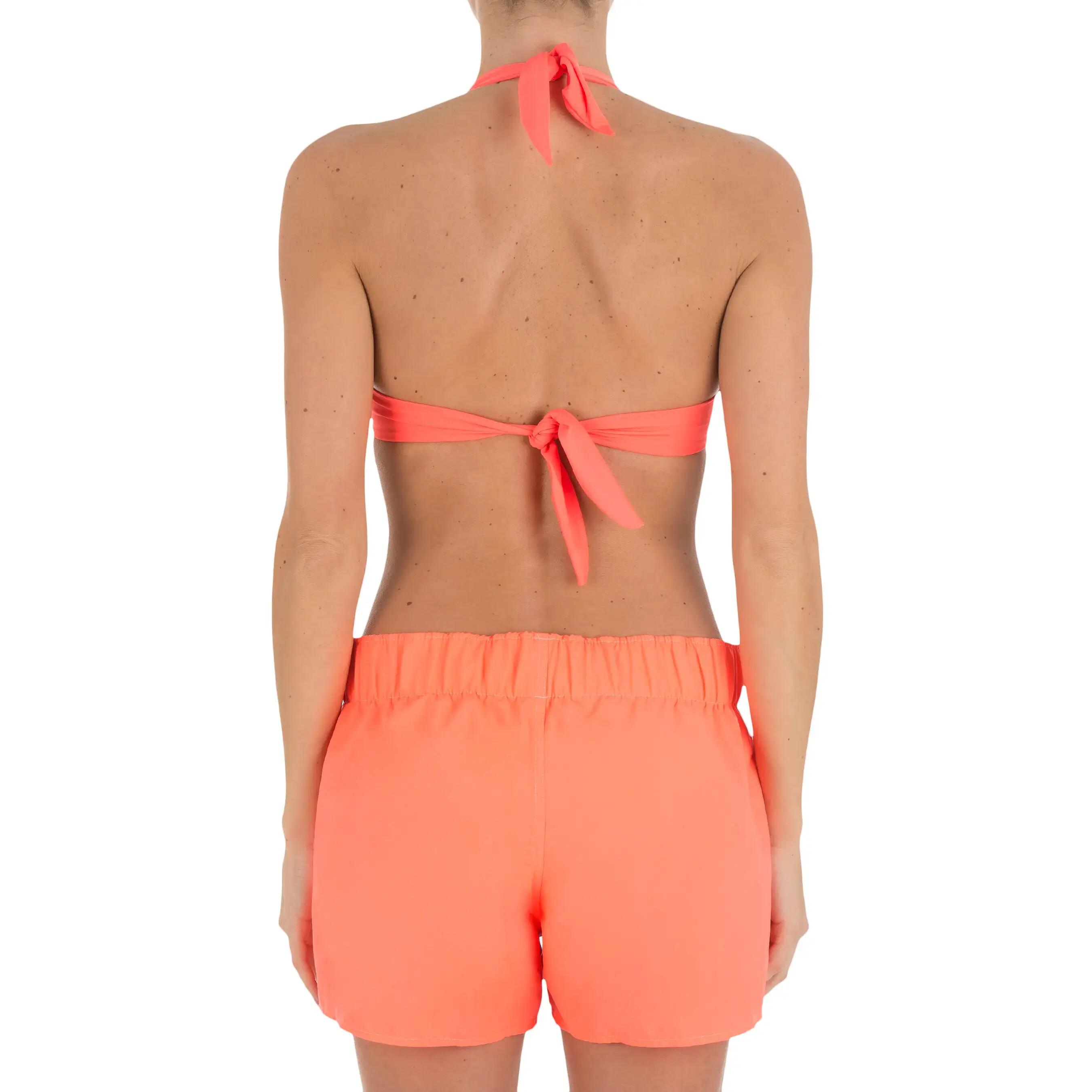 Tana Women's Boardshorts with Elasticated Waistband - Granatina Neon 11/15