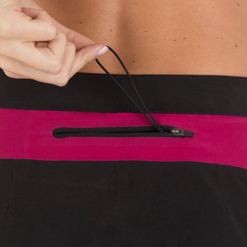 Boardshort femme TEA ultra léger aux finitions thermo soudées avec poche zippée