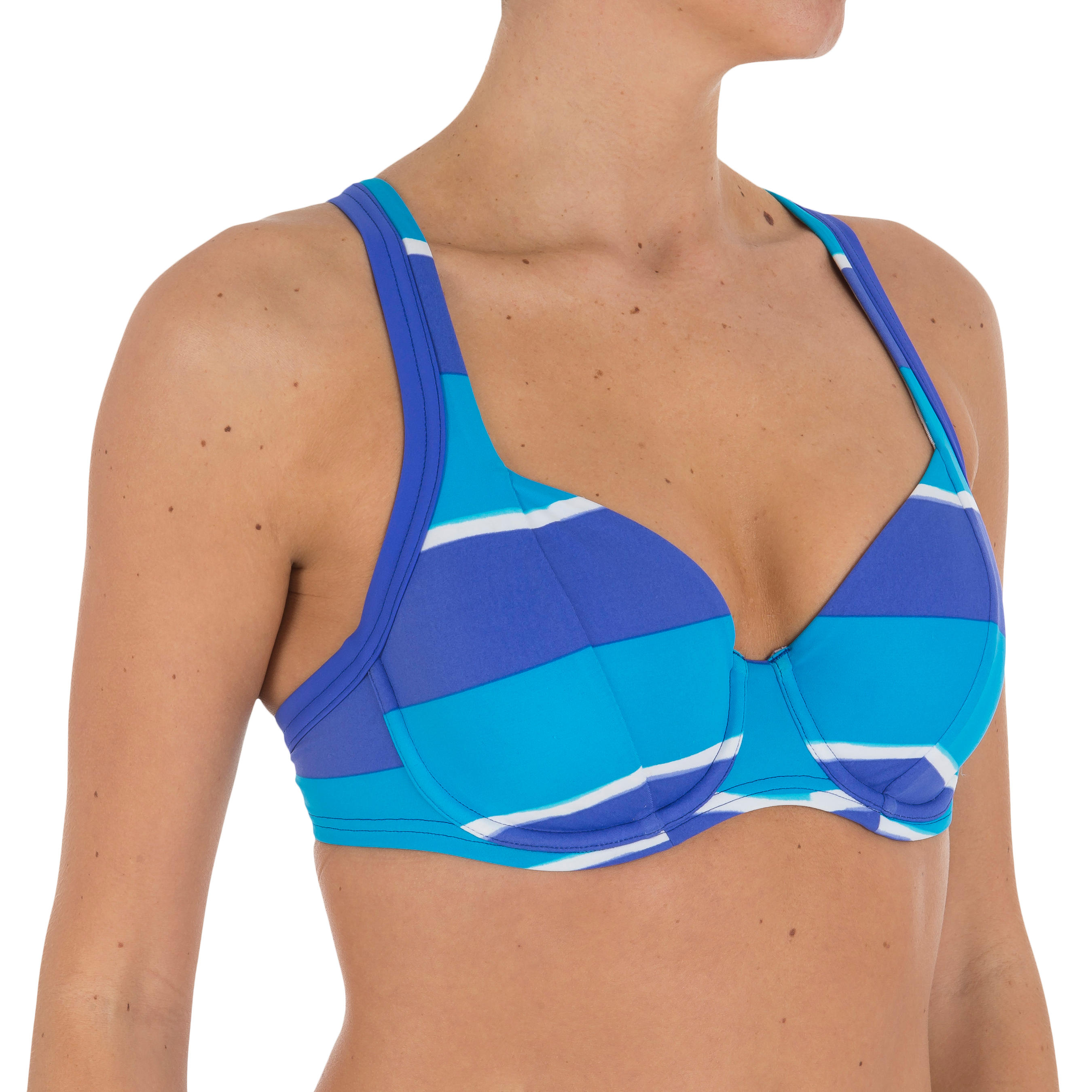 Eden Moana Women’s Underwired Minimiser Balconet Swimsuit Top 1/13