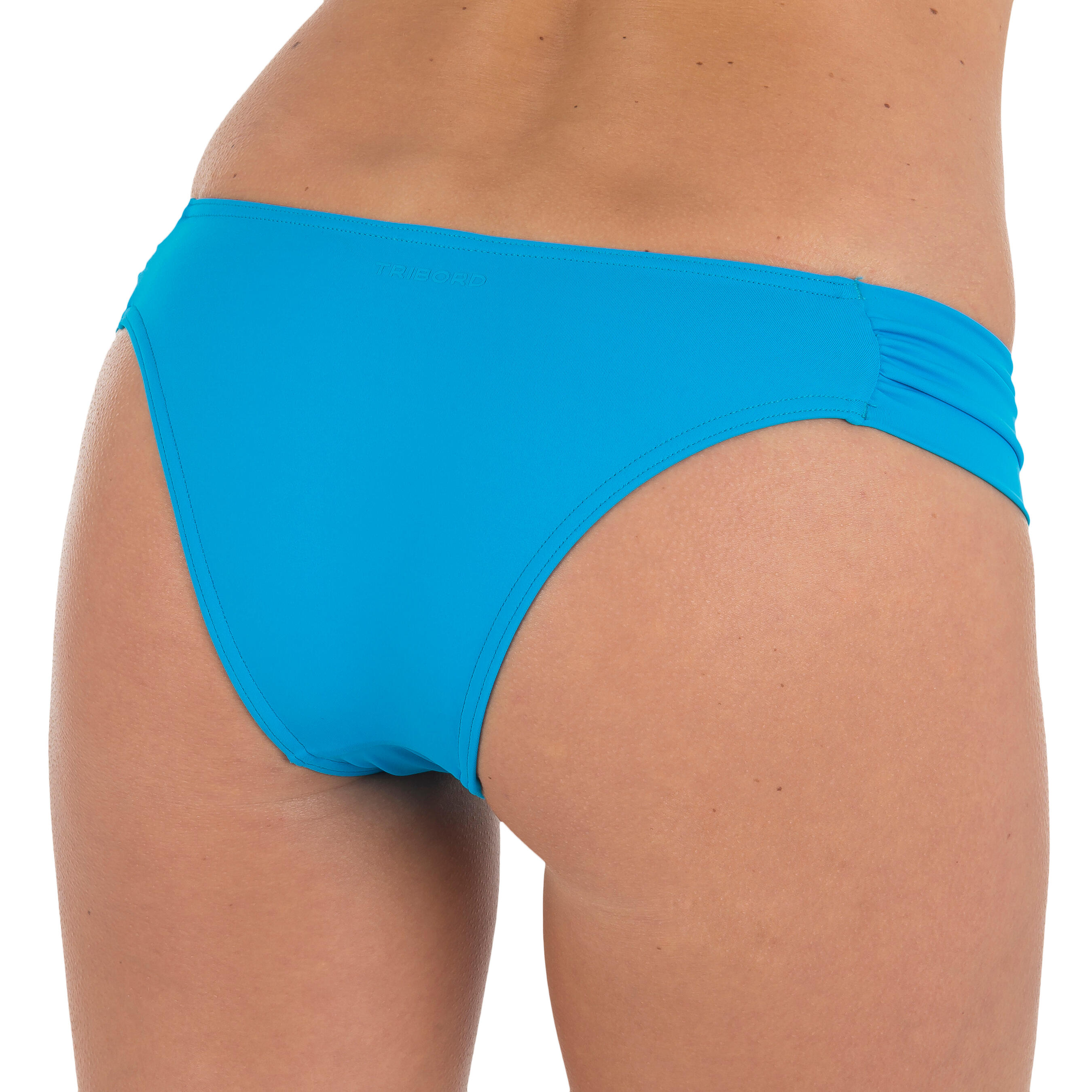 Sana Brazilian Bikini Briefs With Ultra High Cut - Turquoise 3/9