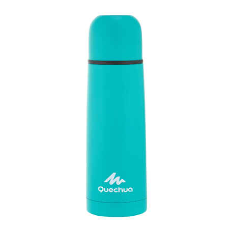 Insulated stainless steel hiking bottle 0.4 litre - Green