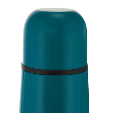 Termo Botella Acero Inoxidable  Camping Quechua Isoterma 0,4 Litros Azul