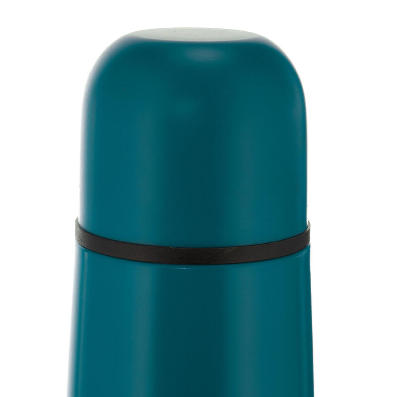 Termo Botella Acero Inoxidable Camping Quechua Isoterma 0,4 Litros Azul