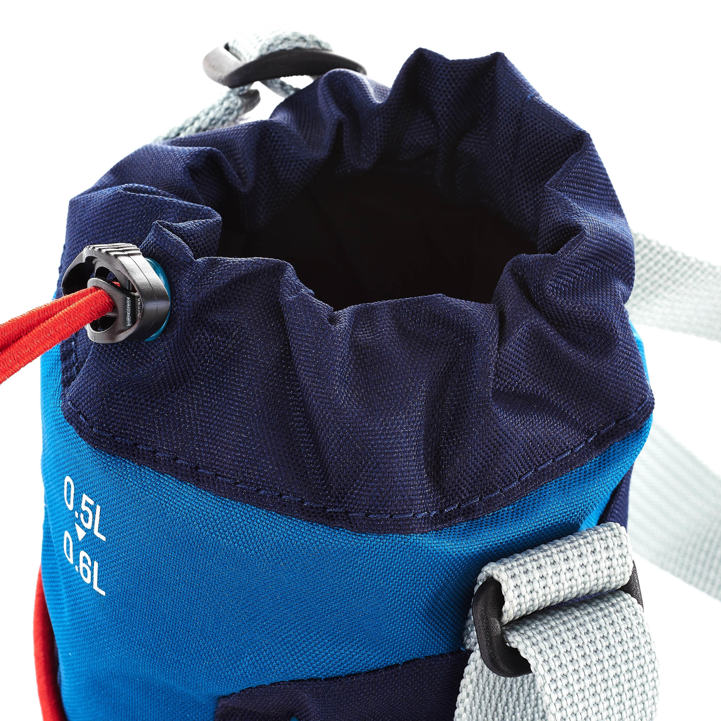 Isothermal Cover for 0.5 to 0.6 L Hiking Water Bottles - Blue 2/4