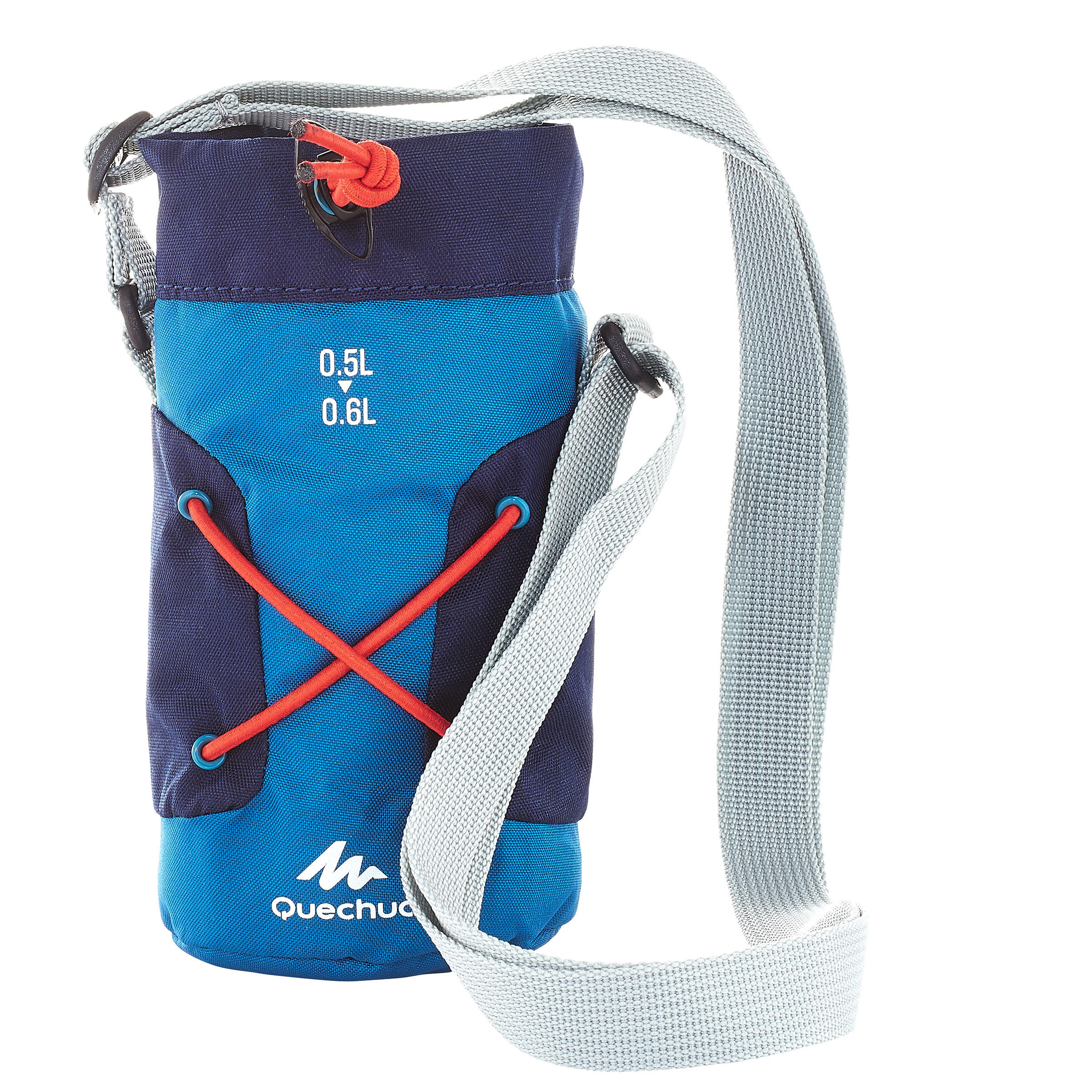 Isothermal Cover for 0.5 to 0.6 L Hiking Water Bottles - Blue 4/4