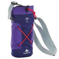 Isothermal cover for hiking bottle 0.75 to 1 litre purple
