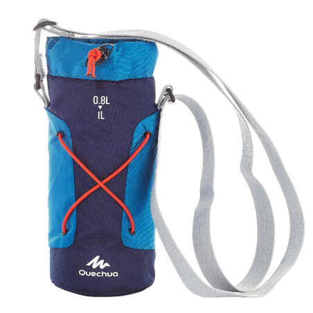 Isothermal Cover for Hiking Bottle 0.75 to 1 litres - Blue