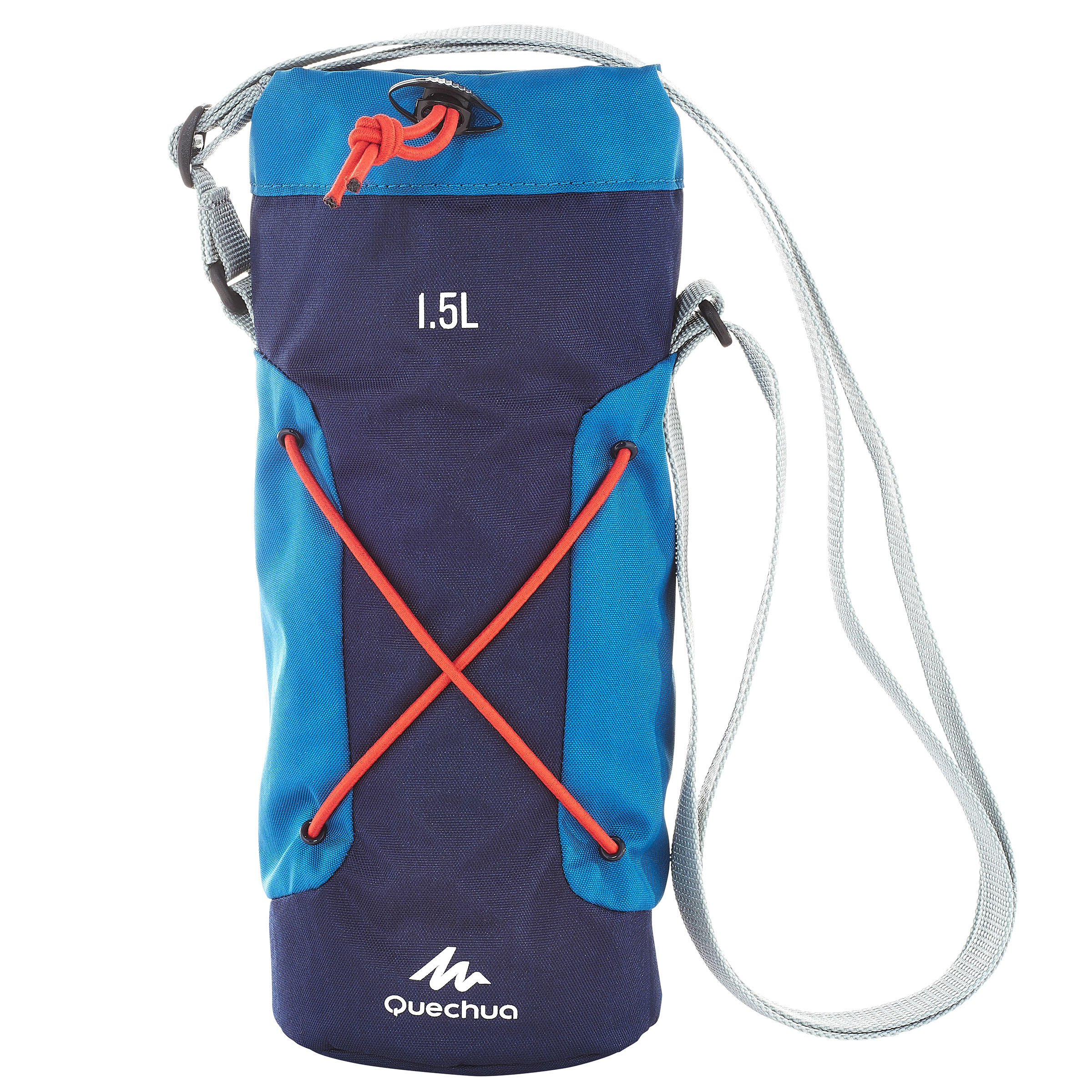 Isothermal 1.2 to 1.5 L Cover for Hiking Water Bottles - Blue 3/4