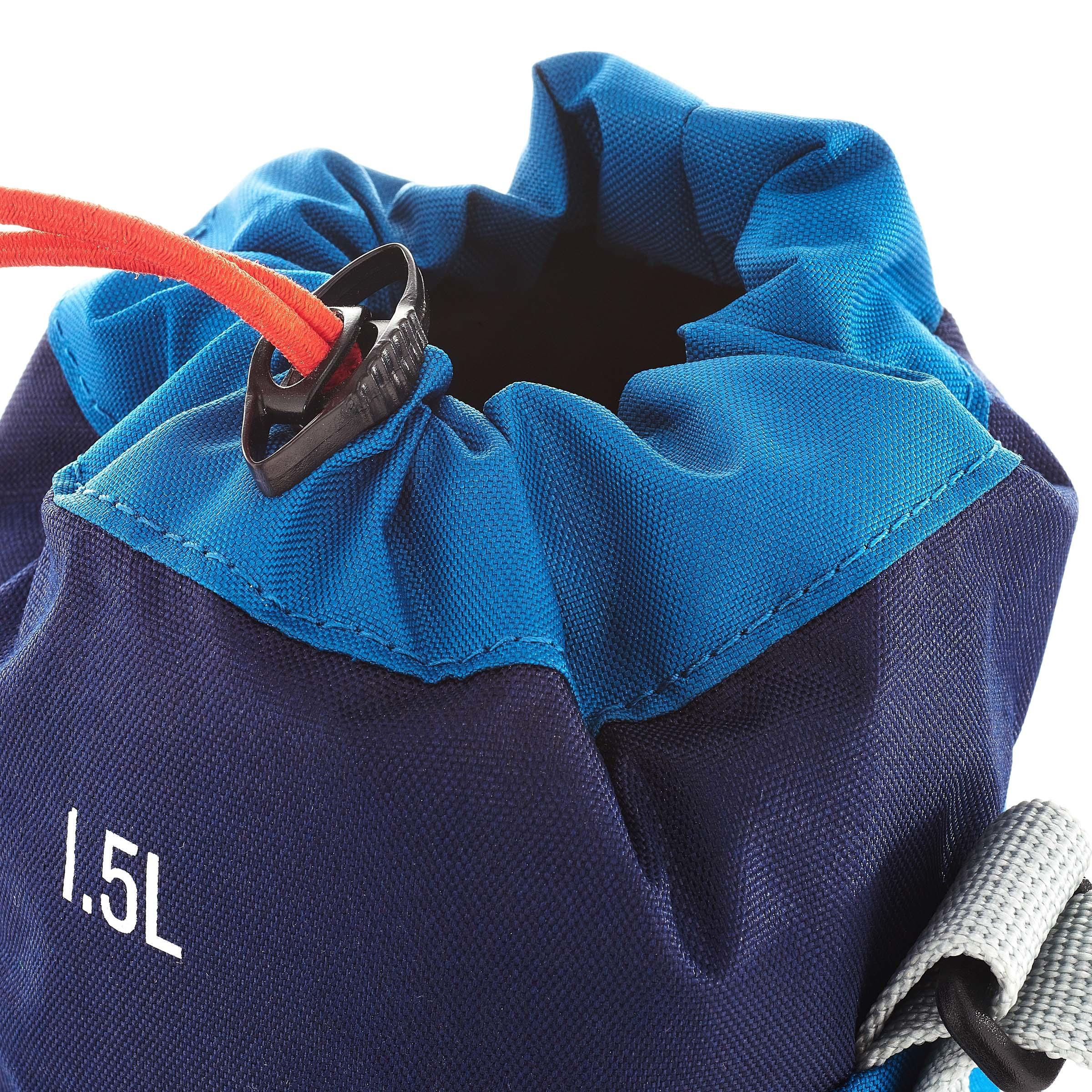 Isothermal 1.2 to 1.5 L Cover for Hiking Water Bottles - Blue 2/4