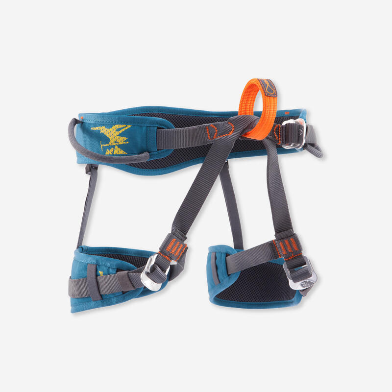 攀岩用安全吊帶EASY 3－藍色