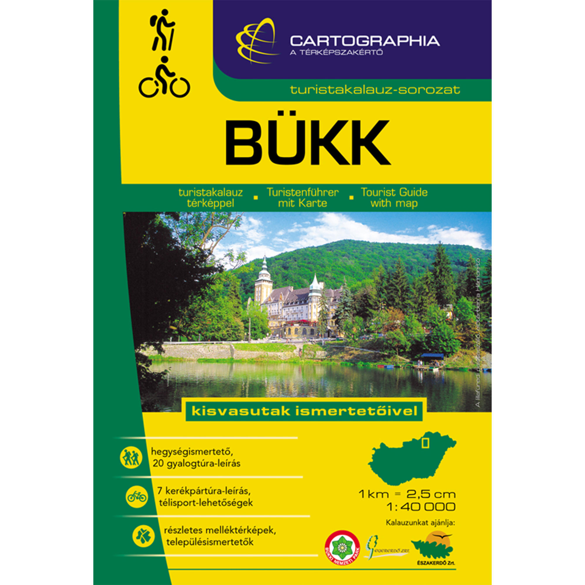 Bükk turistakalauz Cartographia akciós termékkép 1