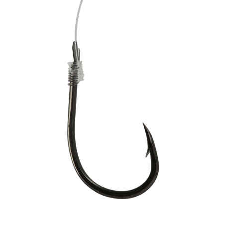 SN FLUORO SEABREAM spade-end hooks to line for sea fishing