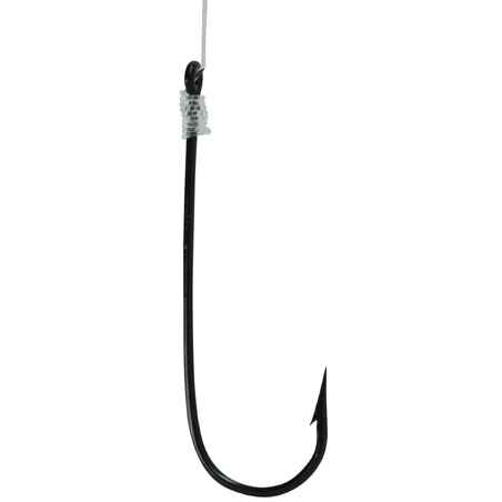 SN FLUORO eyed hooks to line for sea fishing with worms