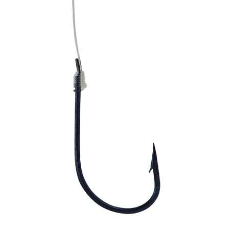 SN HOOK fluorosea bluereversed spade-end hooks to line for sea fishing