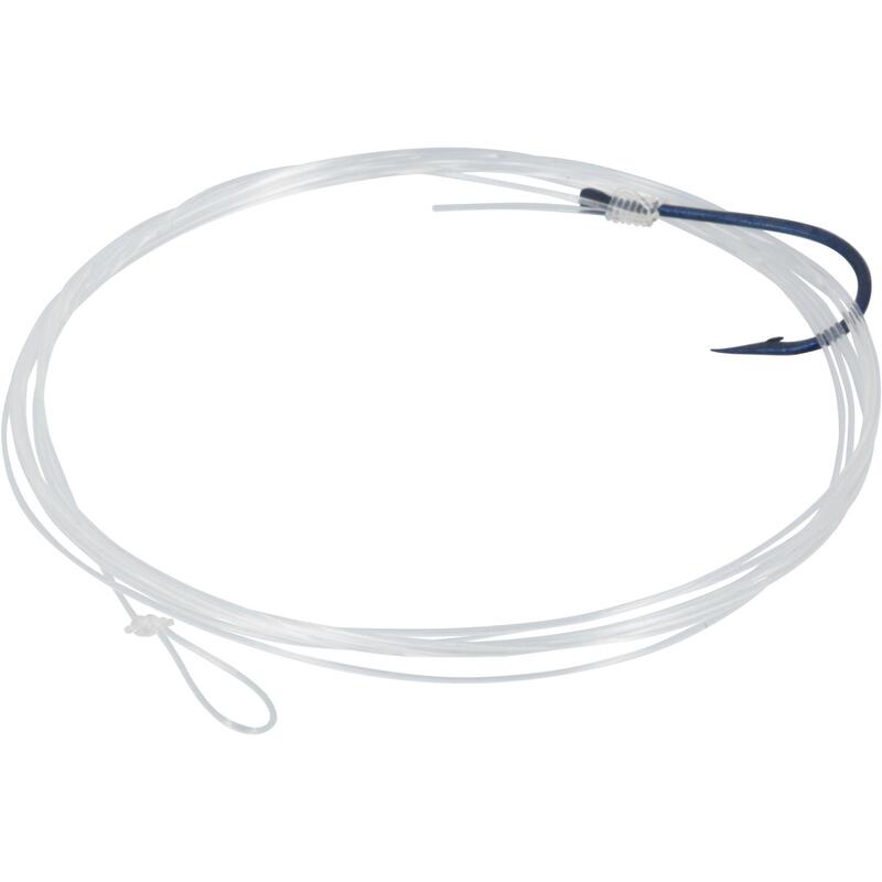 Cârlige montate pescuit SN HOOK fluorosea blue reversed x10