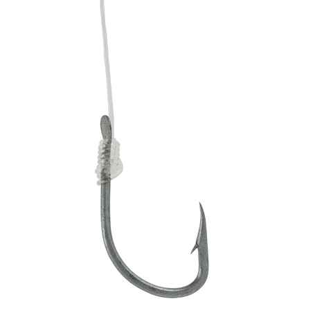 SN REVERSED spade-end hooks to line for sea fishing