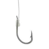 SN REVERSED spade-end hooks to line for sea fishing