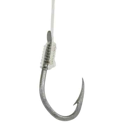 SN REVERSED spade-end hooks to line for sea fishing