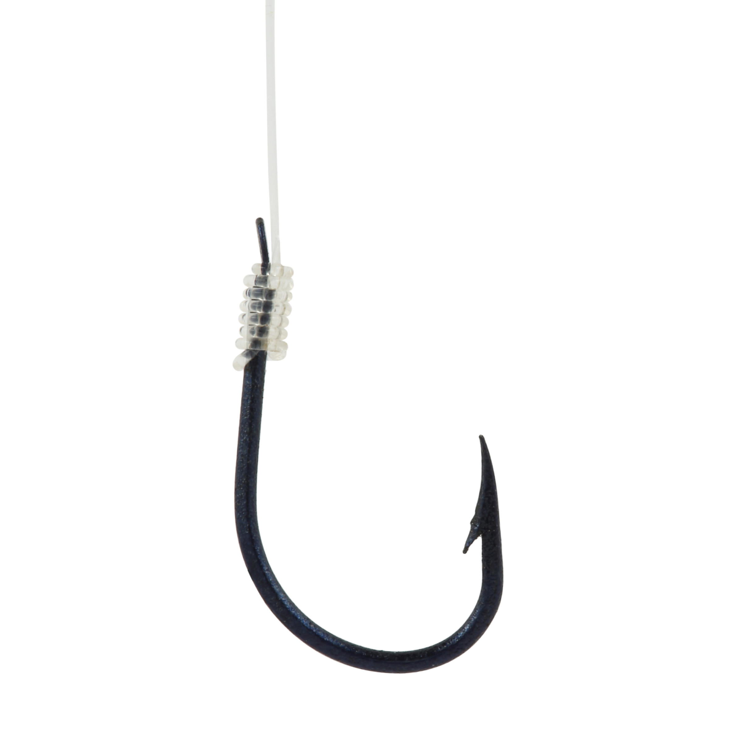 BLUE REVERSED spade-end hooks to line for sea fishing 16/17