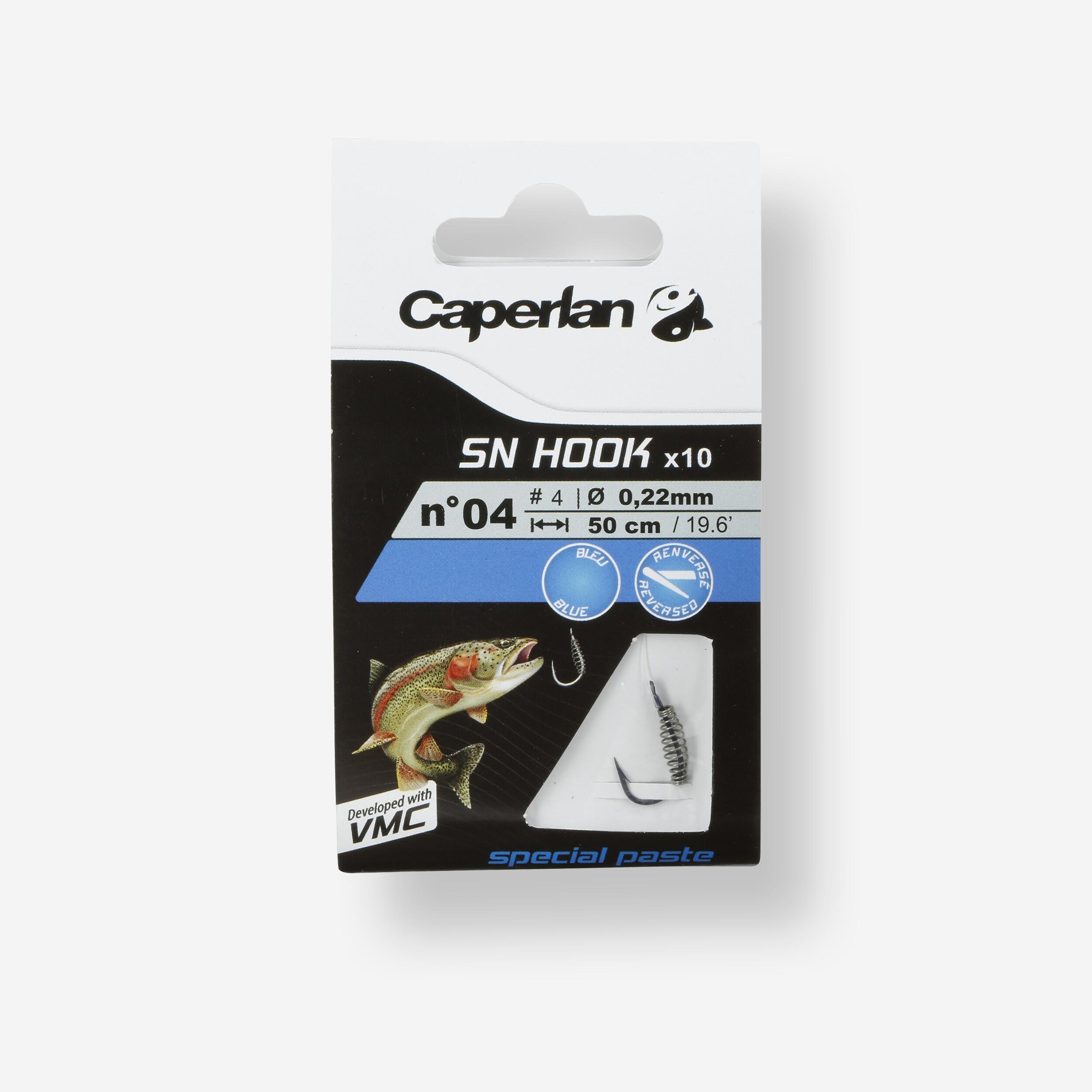 CAPERLAN Trout Pond Fishing Rigged Hooks SN Hook Paste