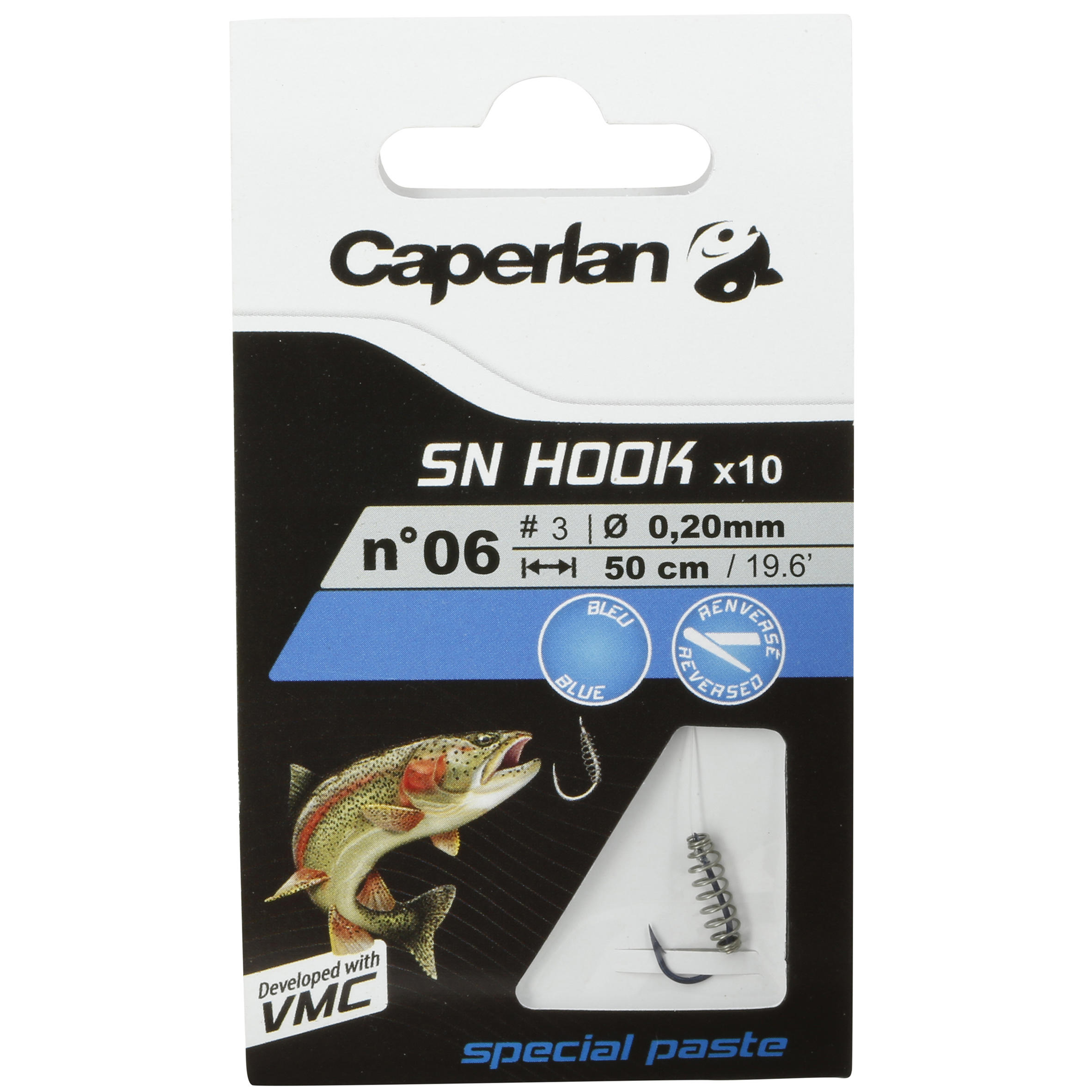 Trout Pond Fishing Rigged Hooks SN Hook Paste 6/14