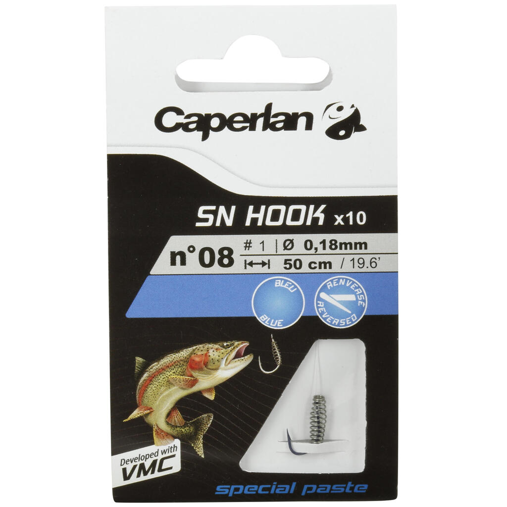 Trout Pond Fishing Rigged Hooks SN Hook Paste