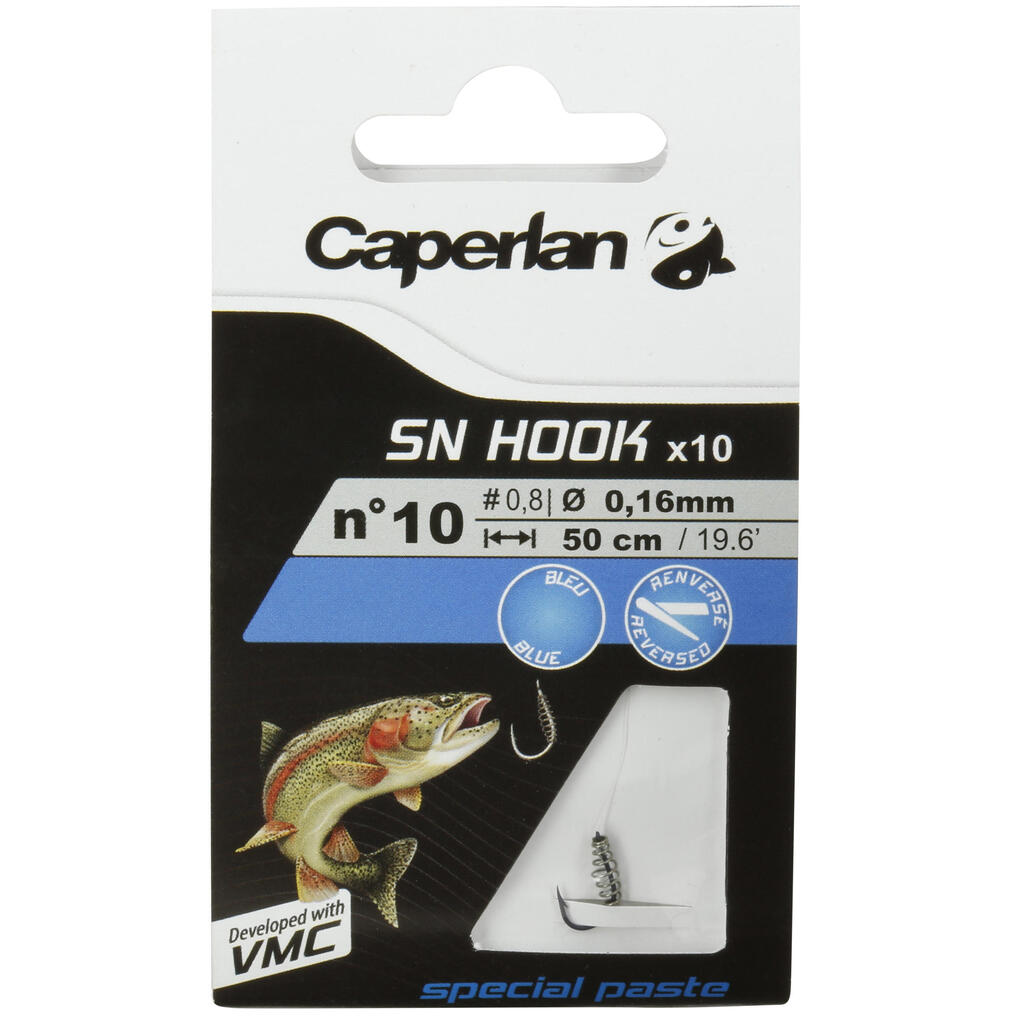 Trout Pond Fishing Rigged Hooks SN Hook Paste