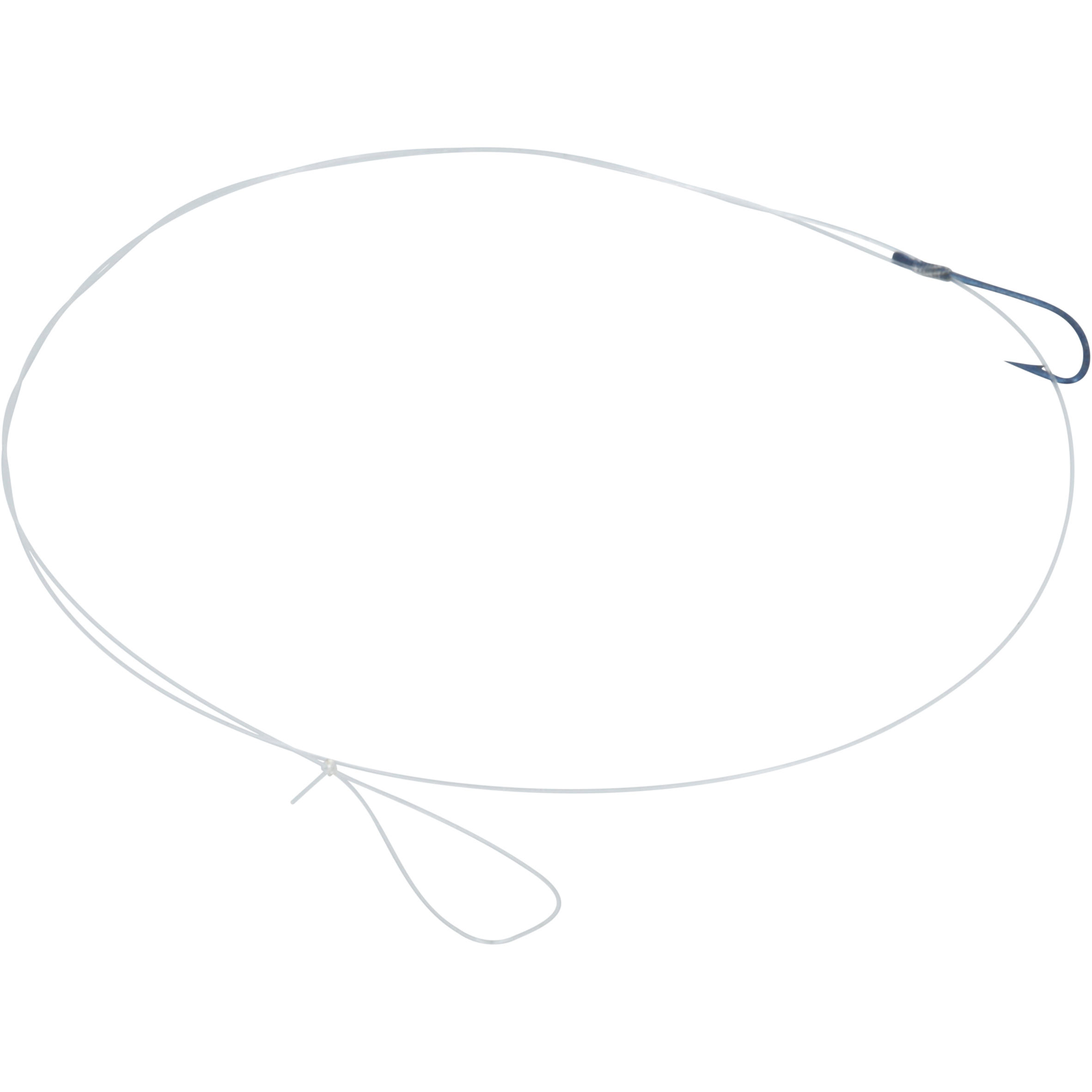 SN HOOK Blue Rigged Hooks 8/20